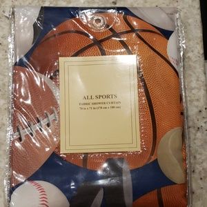 All Sports Shower Curtain